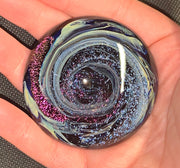 Twisted Spiral Cremation Paperweight - Handmade to Order and One-of-a-Kind